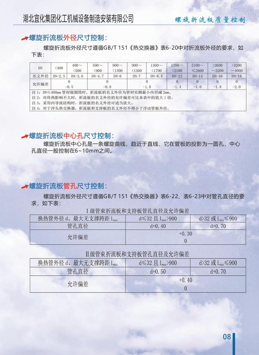 连续螺旋折流板换热器