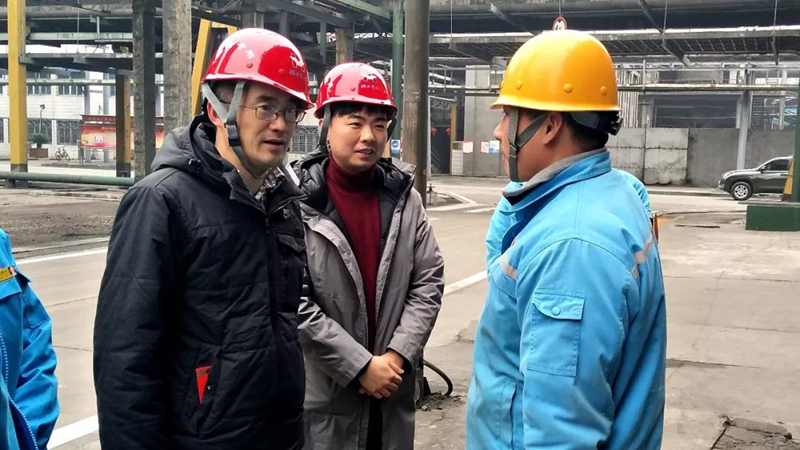 王大真等集团领导深入一线与干部职工共度新春佳节(图3)
