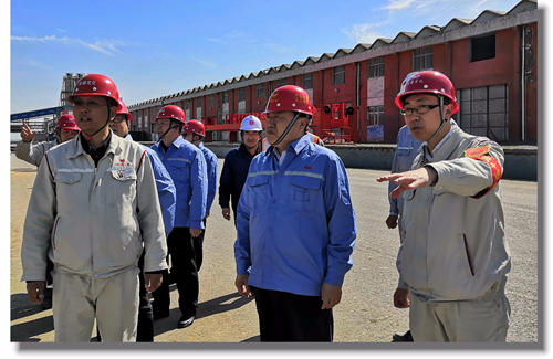 宜昌市委副书记袁卫东到新疆宜化现场办公(图2)