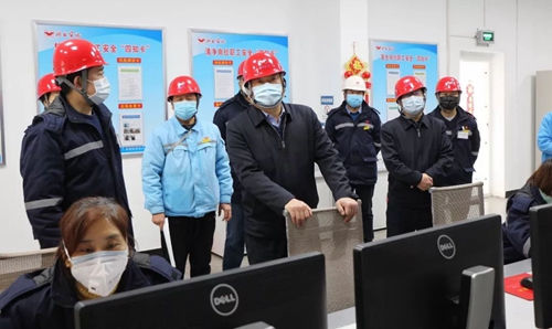 袁卫东、王大真到股份公司检查督导疫情防控及安全生产工作(图3)