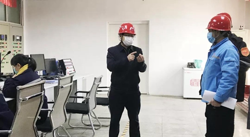 王大真到股份公司检查疫情防控及安全生产情况(图1)
