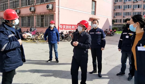 王大真到股份公司检查疫情防控及安全生产情况(图4)