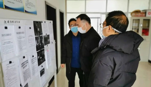 周金平先后到楚星公司、松滋肥业、实训基地和股份公司检查疫情防控工作(图3)