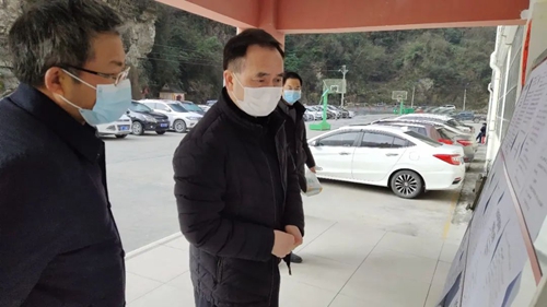 周金平到矿业公司检查疫情防控及复工复产工作(图2)