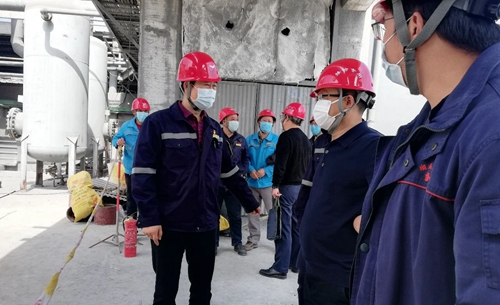 王大真到TMP、TPO项目及股份公司技改现场检查工作(图2)