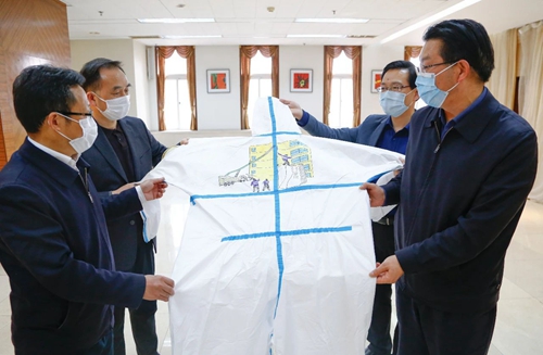 宜昌市中心人民医院院长贺会清一行到集团走访致谢(图3)
