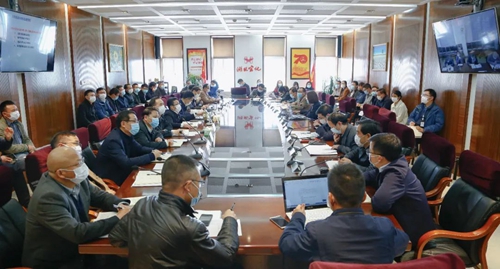 集团召开一季度效益分析暨4月份资金计划会(图1)