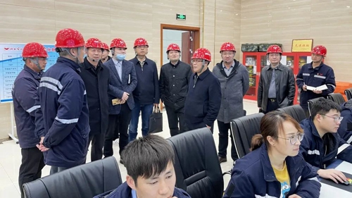 王大真带队到新材料公司现场慰问(图1)