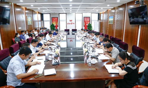 宜昌市国资委党委书记、主任吴正新带队到宜化集团调研(图1)