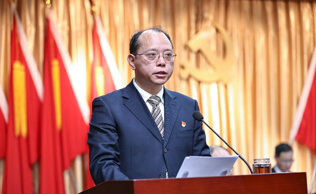 宜化集团2022年度总结表彰暨第七届职工代表大会开幕 卞平官作报告(图5)
