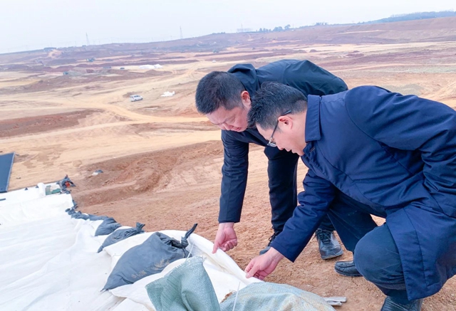 王大真一行到田家河园区现场办公(图2)