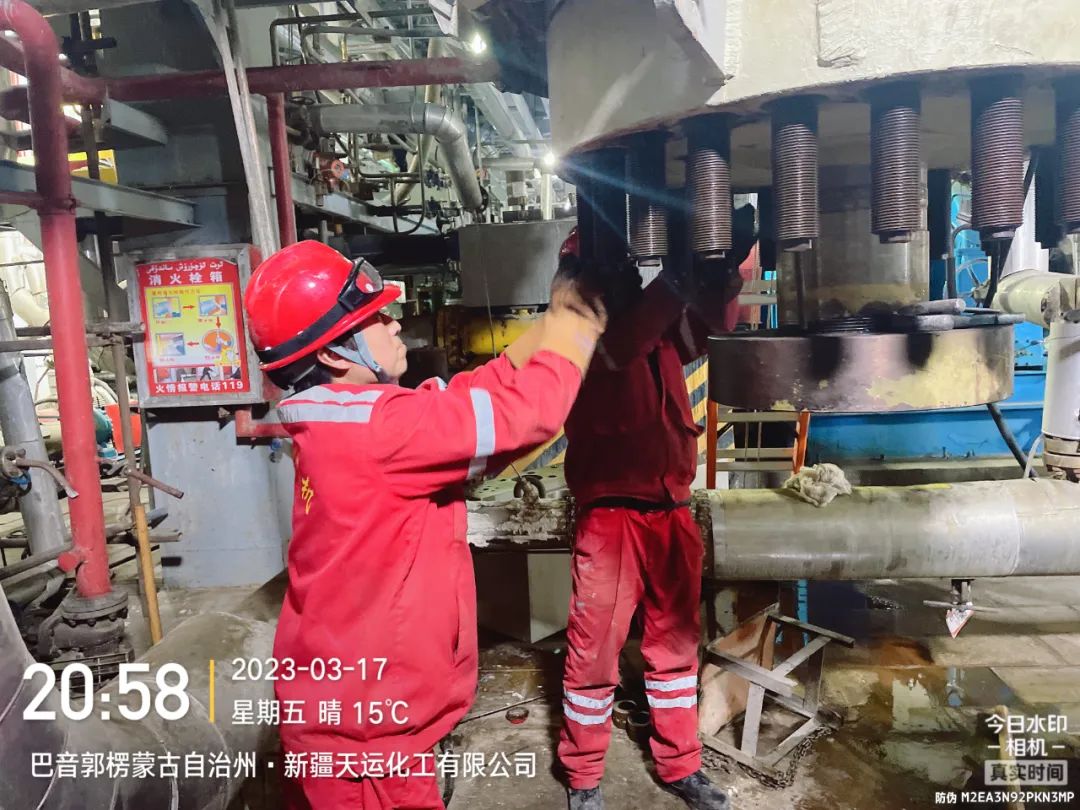 全力以赴 奋战大修
