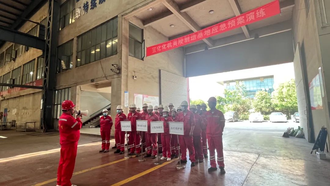 【安全生产月】设备制造分夷陵制造项目部开展触电应急演练