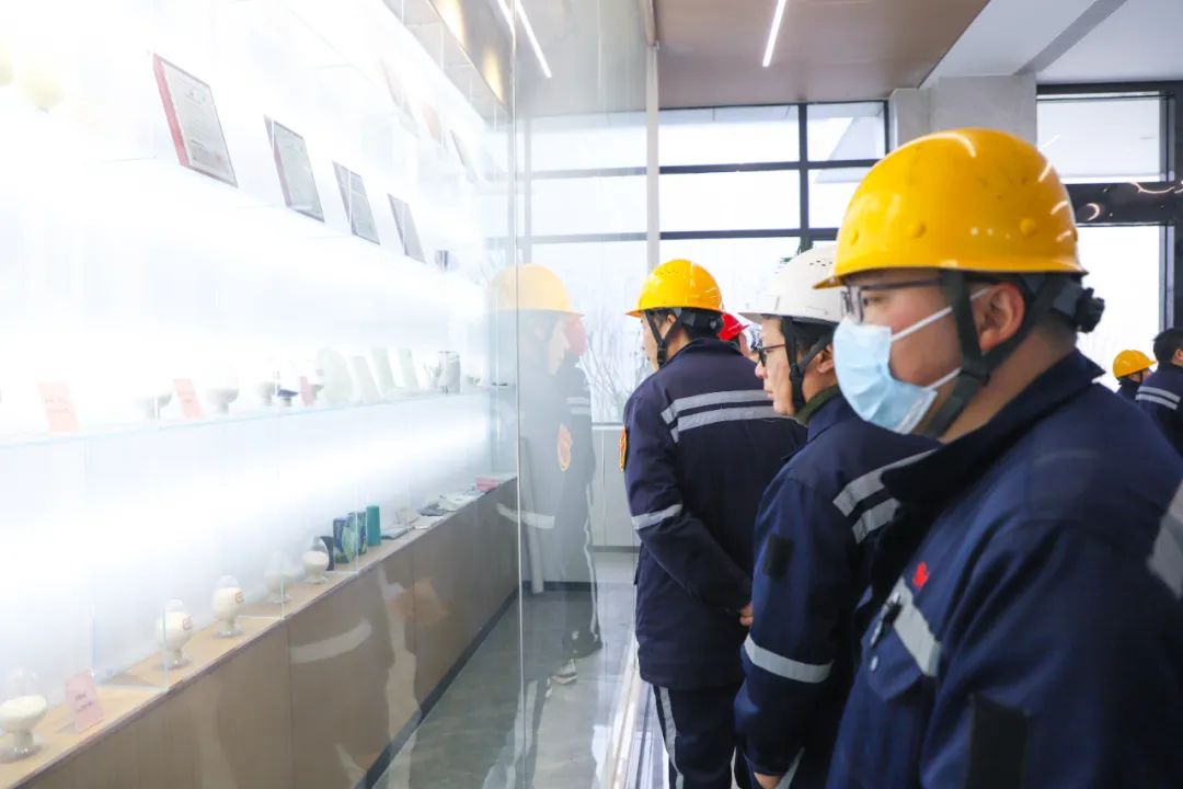 凝聚奋进力量，股份公司干部职工参观田家河新项目(图4)