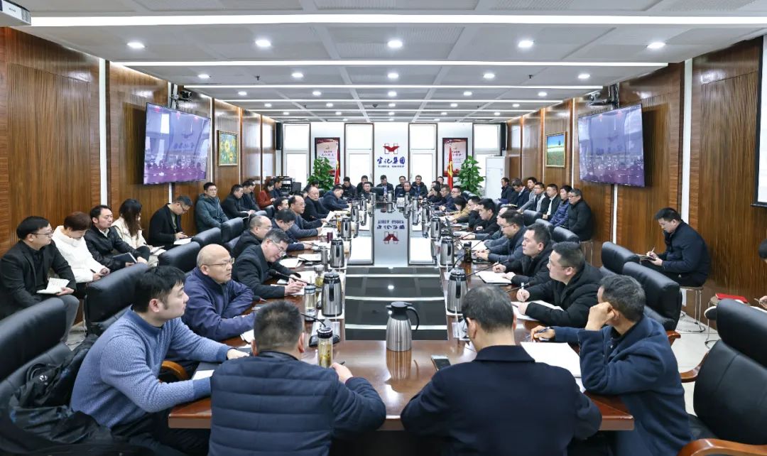 集团召开2月份效益分析会(图2)