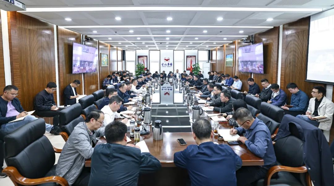 集团召开一季度效益分析大会(图2)