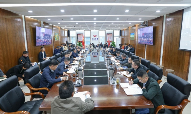 集团党委传达学习习近平总书记考察湖北重要讲话精神