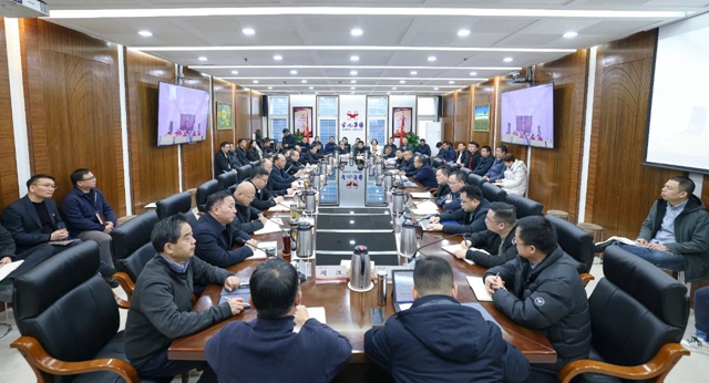 集团召开2024年度安委会环委会工作总结会及生产经营调度会(图1)
