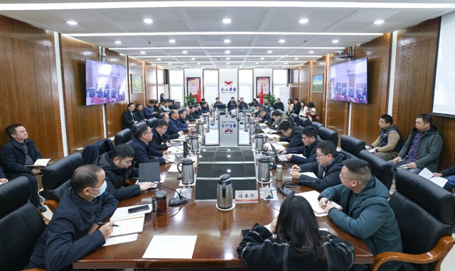 集团开展改革发展研讨并召开1月效益分析会