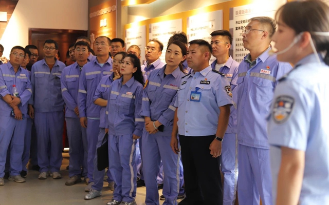 联化公司开展警示教育筑牢廉洁防线(图1)