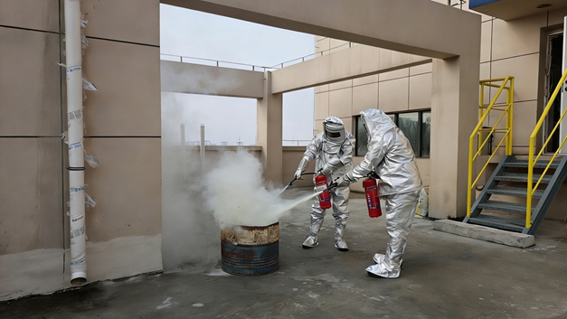 以练备战防未然！楚星生态开展节前专项应急演练(图1)