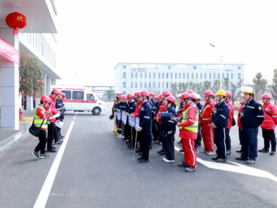 实景实战！田家河园区这场演练超有“料”(图1)