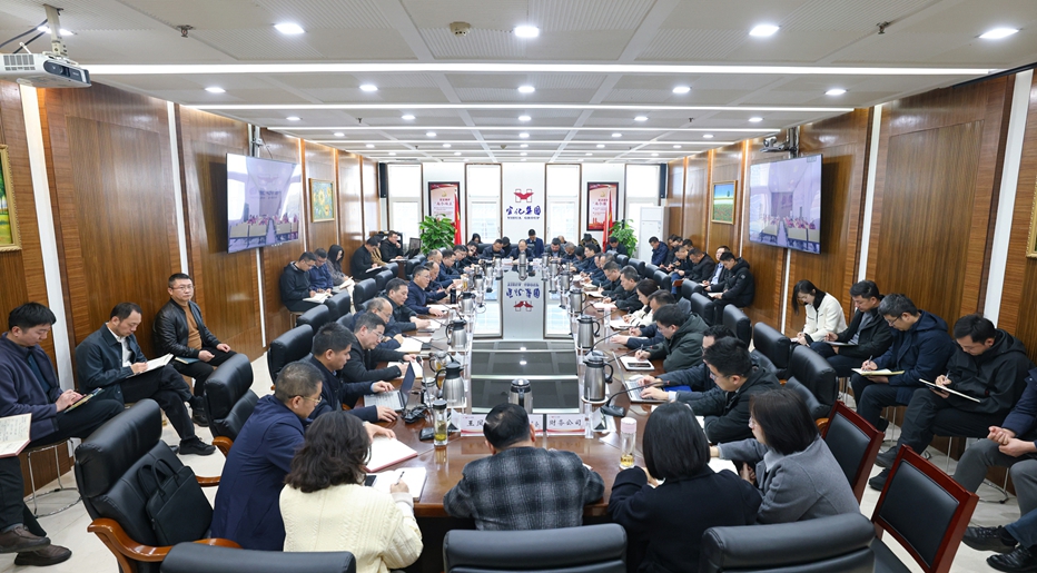 宜化集团召开工作调度暨节后收心会(图1)
