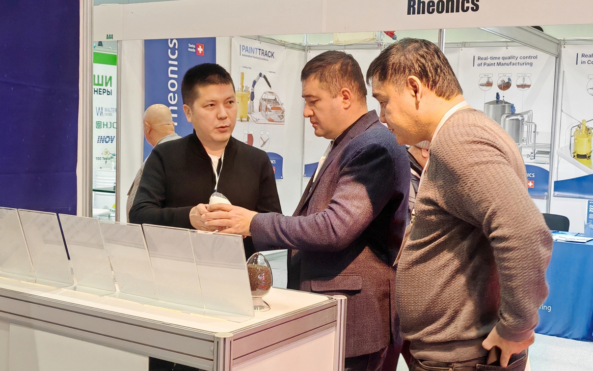 宜化亮相乌兹别克斯坦化工展，优质产品“圈粉”中亚客商(图1)