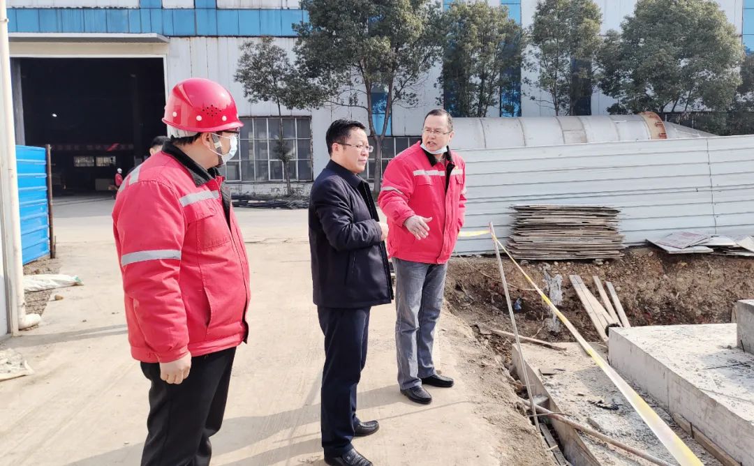 王大真到宜昌区域分子公司和项目现场调研