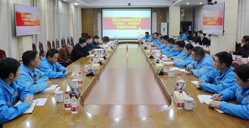 吴正新参加指导股份公司保险粉党支部“不忘初心、牢记使命”专题组织生活会