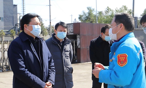 宜都市委书记罗联峰到楚星公司检查督导疫情防控及安全生产情况
