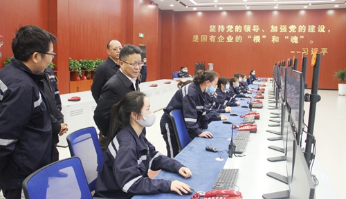 王大真到内蒙宜化走访调研