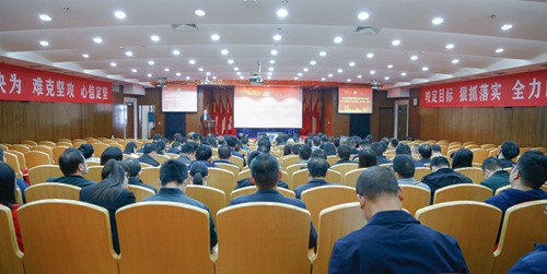 集团党委理论学习中心组开展2020年第12次集中(扩大)学习