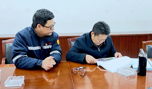 王大真到松滋肥业和新材料公司现场调研