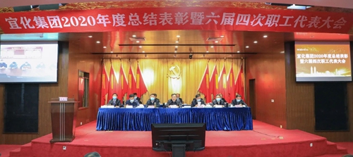 宜化集团2020年度总结表彰暨六届四次职工代表大会开幕