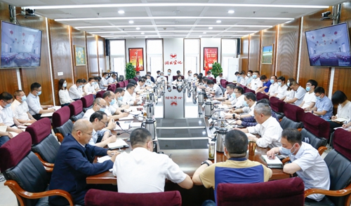 集团传达学习宜昌市委研究宜化专题工作会议精神