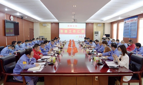 王大真专题听取新疆宜化工作汇报