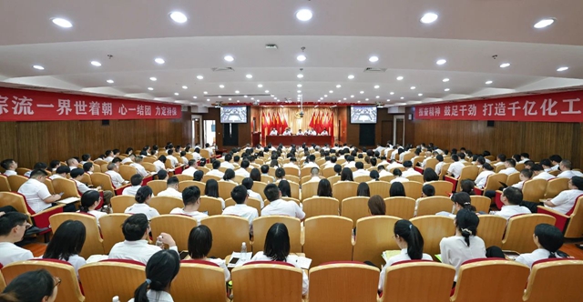 宜化集团召开2023年上半年生产经营分析总结大会